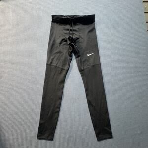 Nike‎ Phenom Dri-FIT Running Tights Men's Sz S Black Brand New